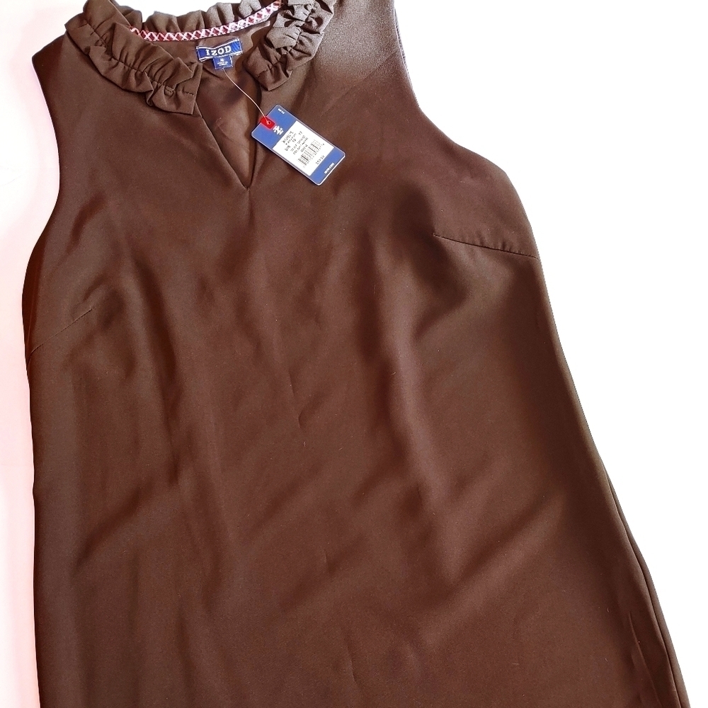 NWT Black Izod Sheath Dress M